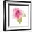 USA, Maryland, Bethesda, Pink Rose, Digitally Altered-Hollice Looney-Framed Photographic Print