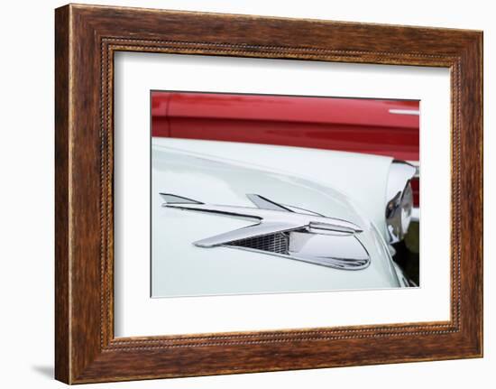 USA, Massachusetts, Beverly Farms, antique cars, 1950s Buick Special-Walter Bibikow-Framed Photographic Print