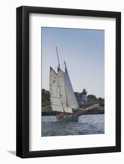 USA, Massachusetts, Cape Ann, Gloucester, America's Oldest Seaport, Annual Schooner Festival-Walter Bibikow-Framed Photographic Print