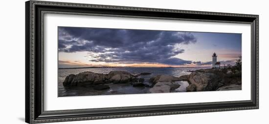 USA, Massachusetts, Cape Ann, Gloucester, Annisquam Lighthouse-Walter Bibikow-Framed Photographic Print