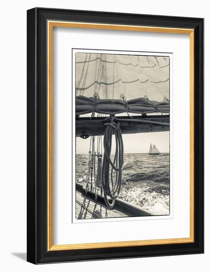 USA, Massachusetts, Cape Ann, Gloucester, schooner sailing ships-Walter Bibikow-Framed Photographic Print