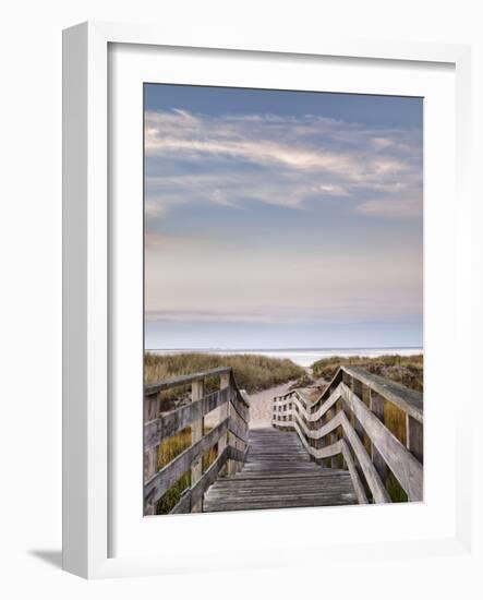 USA, Massachusetts, Cape Cod, Chatham. Dawn at Ridgevale Beach-Ann Collins-Framed Photographic Print