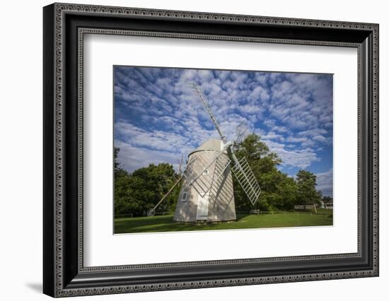 USA, Massachusetts, Cape Cod, Orleans, old windmill-Walter Bibikow-Framed Photographic Print