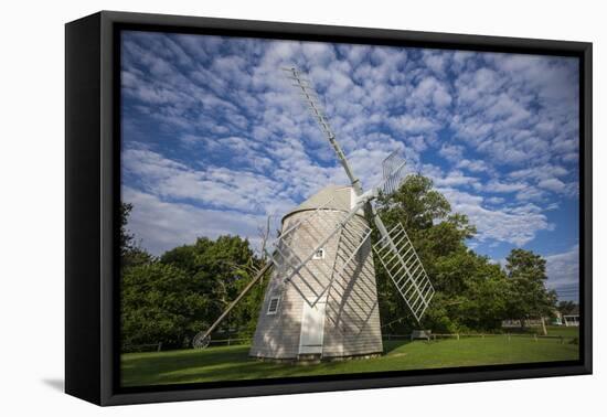 USA, Massachusetts, Cape Cod, Orleans, old windmill-Walter Bibikow-Framed Premier Image Canvas