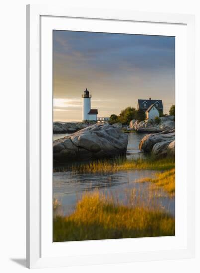 USA, Massachusetts, Gloucester, Annisquam, Annisquam Lighhouse-Walter Bibikow-Framed Photographic Print