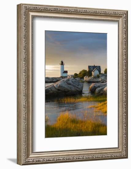 USA, Massachusetts, Gloucester, Annisquam, Annisquam Lighhouse-Walter Bibikow-Framed Photographic Print