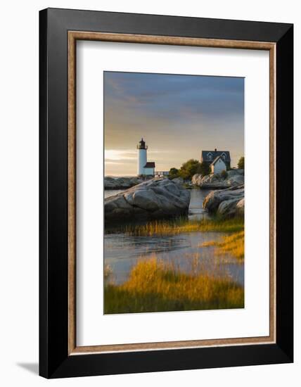 USA, Massachusetts, Gloucester, Annisquam, Annisquam Lighhouse-Walter Bibikow-Framed Photographic Print