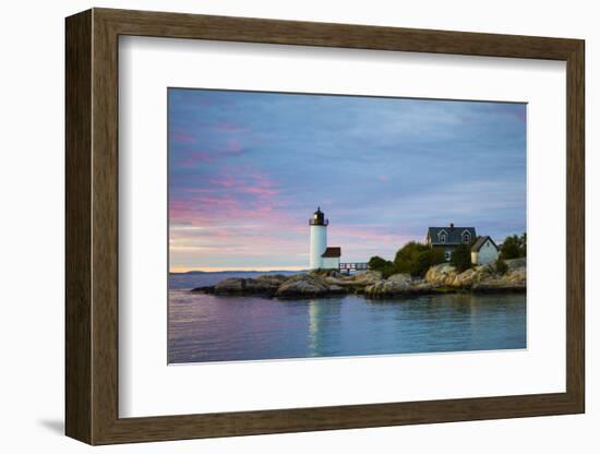 USA, Massachusetts, Gloucester, Annisquam, Annisquam Lighhouse-Walter Bibikow-Framed Photographic Print