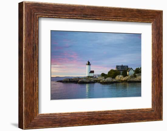 USA, Massachusetts, Gloucester, Annisquam, Annisquam Lighhouse-Walter Bibikow-Framed Photographic Print