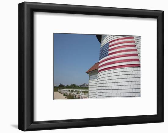 USA, Massachusetts, Nantucket. Brant Point lighthouse.-Cindy Miller Hopkins-Framed Photographic Print