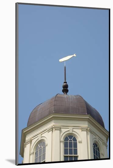 USA, Massachusetts, New Bedford. Weathervane on the Whaling Museum.-Cindy Miller Hopkins-Mounted Photographic Print
