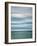 USA, Michigan, Mackinac Island. Abstract blur of Lake Huron from Mission Point-Ann Collins-Framed Photographic Print