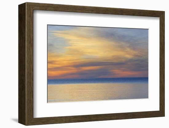 USA, Michigan, Upper Peninsula. Lake Superior Sunset-Jaynes Gallery-Framed Photographic Print