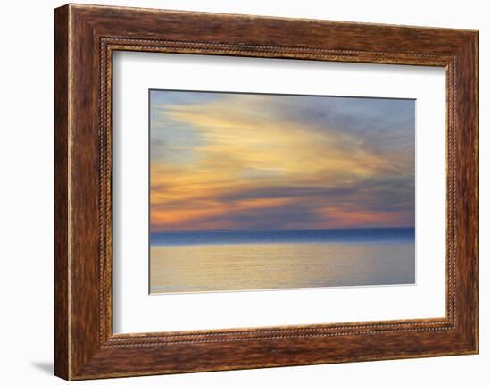 USA, Michigan, Upper Peninsula. Lake Superior Sunset-Jaynes Gallery-Framed Photographic Print