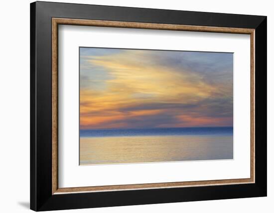 USA, Michigan, Upper Peninsula. Lake Superior Sunset-Jaynes Gallery-Framed Photographic Print