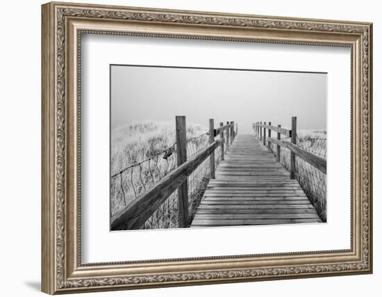 USA, Minnesota, Duluth, Park Point, Boardwalk over Dunes-Peter Hawkins-Framed Photographic Print