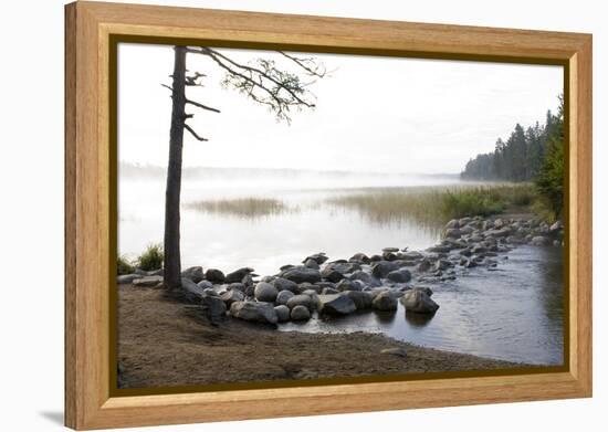 USA, Minnesota, Itasca State Park, Mississippi Headwaters-Peter Hawkins-Framed Premier Image Canvas