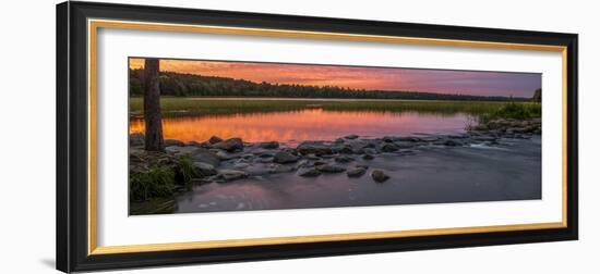 USA, Minnesota, Itasca State Park, Mississippi Headwaters-Peter Hawkins-Framed Photographic Print