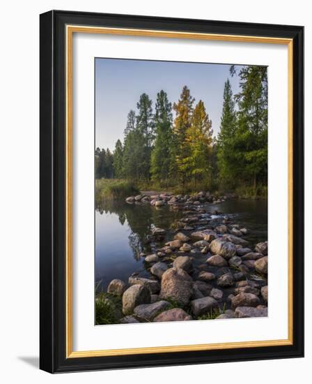 USA, Minnesota, Itasca State Park-Peter Hawkins-Framed Photographic Print