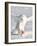 USA, Minnesota, Vermillion. Snowy Owl Catching Prey-Bernard Friel-Framed Photographic Print
