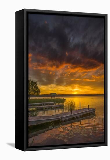 USA, Minnesota, Walker, Leech Lake-Peter Hawkins-Framed Premier Image Canvas