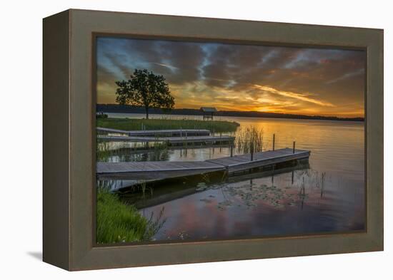 USA, Minnesota, Walker, Leech Lake-Peter Hawkins-Framed Premier Image Canvas