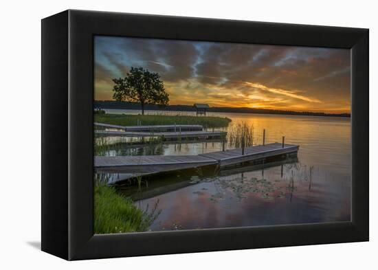 USA, Minnesota, Walker, Leech Lake-Peter Hawkins-Framed Premier Image Canvas