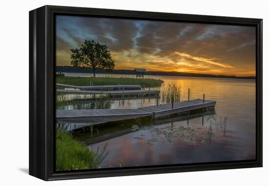 USA, Minnesota, Walker, Leech Lake-Peter Hawkins-Framed Premier Image Canvas