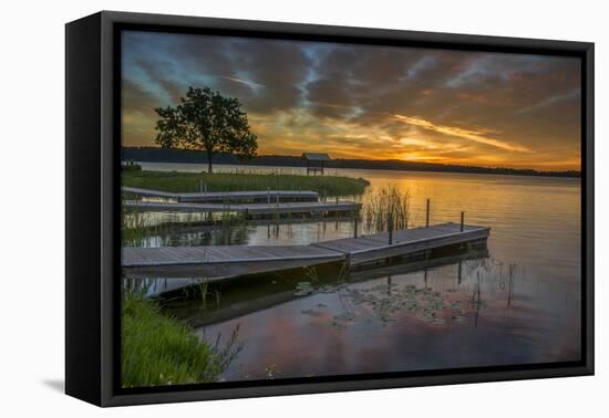 USA, Minnesota, Walker, Leech Lake-Peter Hawkins-Framed Premier Image Canvas