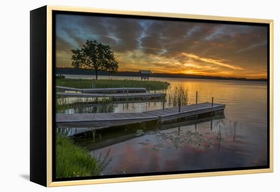 USA, Minnesota, Walker, Leech Lake-Peter Hawkins-Framed Premier Image Canvas