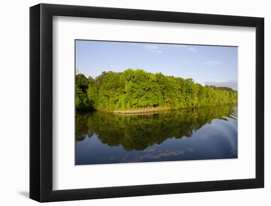 USA, Mississippi. Early evening along the Tenn-Tom Waterway.-Cindy Miller Hopkins-Framed Photographic Print