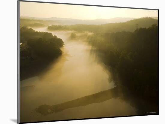 USA, Missouri, Ozarks Near Branson, Lake Taneycomo Below Table Rock Dam-Alan Copson-Mounted Photographic Print