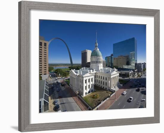 USA, Missouri, St. Louis, Old Courthouse-Alan Copson-Framed Photographic Print