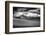 USA, Mojave Trails National Monument, California. Black and white image of windblown sand dune and -Judith Zimmerman-Framed Photographic Print