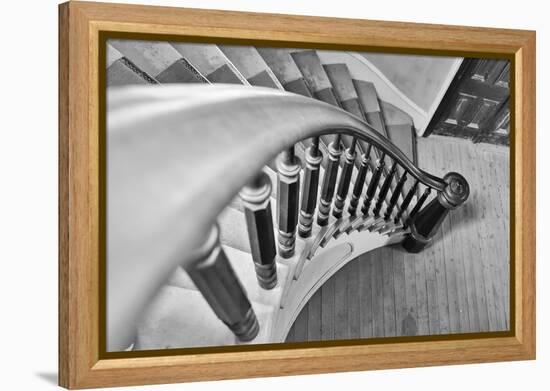 USA, Montana, Bannack State Park, Staircase-Hollice Looney-Framed Premier Image Canvas