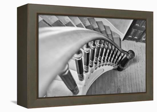 USA, Montana, Bannack State Park, Staircase-Hollice Looney-Framed Premier Image Canvas