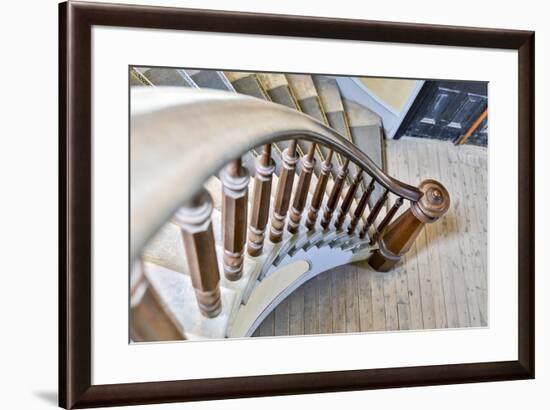 USA, Montana, Bannack State Park, Staircase-Hollice Looney-Framed Premium Photographic Print