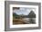 USA, Montana, Glacier Lakeside Balcony at Many Glacier Lodge-Trish Drury-Framed Photographic Print