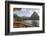 USA, Montana, Glacier Lakeside Balcony at Many Glacier Lodge-Trish Drury-Framed Photographic Print