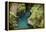 USA, Montana, Glacier National Park. Avalanche Creek-Rona Schwarz-Framed Premier Image Canvas