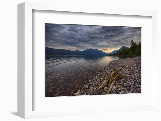 USA, Montana, Glacier National Park, Lake Macdonald-Rona Schwarz-Framed Photographic Print