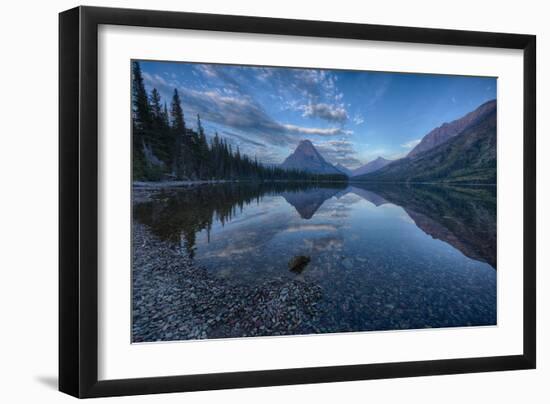 USA, Montana, Glacier National Park, Two Medicine Lake-Rona Schwarz-Framed Photographic Print