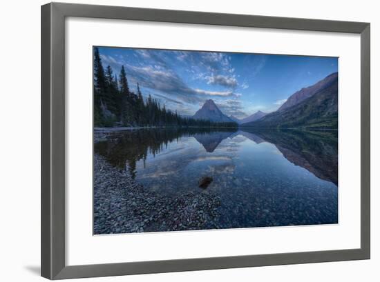 USA, Montana, Glacier National Park, Two Medicine Lake-Rona Schwarz-Framed Photographic Print