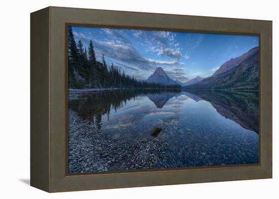 USA, Montana, Glacier National Park, Two Medicine Lake-Rona Schwarz-Framed Premier Image Canvas