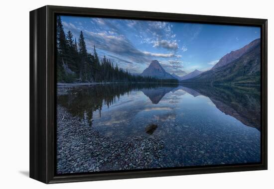 USA, Montana, Glacier National Park, Two Medicine Lake-Rona Schwarz-Framed Premier Image Canvas