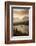 USA, Montana, Glacier NP. Sunrise pierces clouds over St. Mary Lake.-Don Grall-Framed Photographic Print