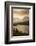 USA, Montana, Glacier NP. Sunrise pierces clouds over St. Mary Lake.-Don Grall-Framed Photographic Print