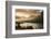 USA, Montana, Glacier NP. Sunrise pierces clouds over St. Mary Lake.-Don Grall-Framed Photographic Print