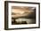 USA, Montana, Glacier NP. Sunrise pierces clouds over St. Mary Lake.-Don Grall-Framed Photographic Print