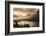 USA, Montana, Glacier NP. Sunrise pierces clouds over St. Mary Lake.-Don Grall-Framed Photographic Print